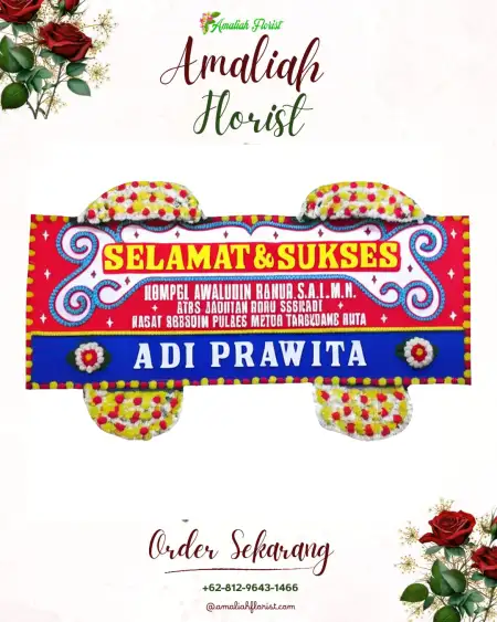 Papan Bunga Ucapan Selamat Sumerta